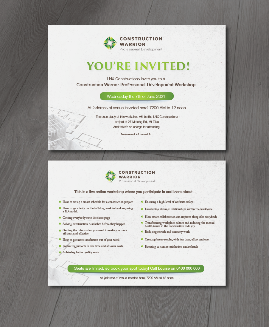 Diseño de Invitación por alex989 para este proyecto | Diseño #26768201