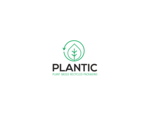 Plantic, plant based recycled packaging | Logo Design by angelonyamu