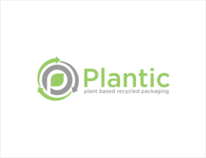 Plantic, plant based recycled packaging | Logo Design by BNdesigner