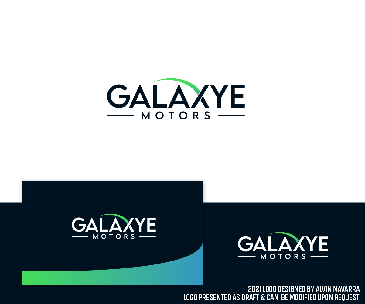 Logo Design by alvinnavarra for GalaxE. Motors | Design #26770146