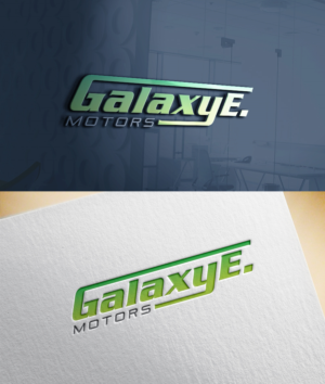 Logo Design by AL-BARAKAH for GalaxE. Motors | Design: #26768403