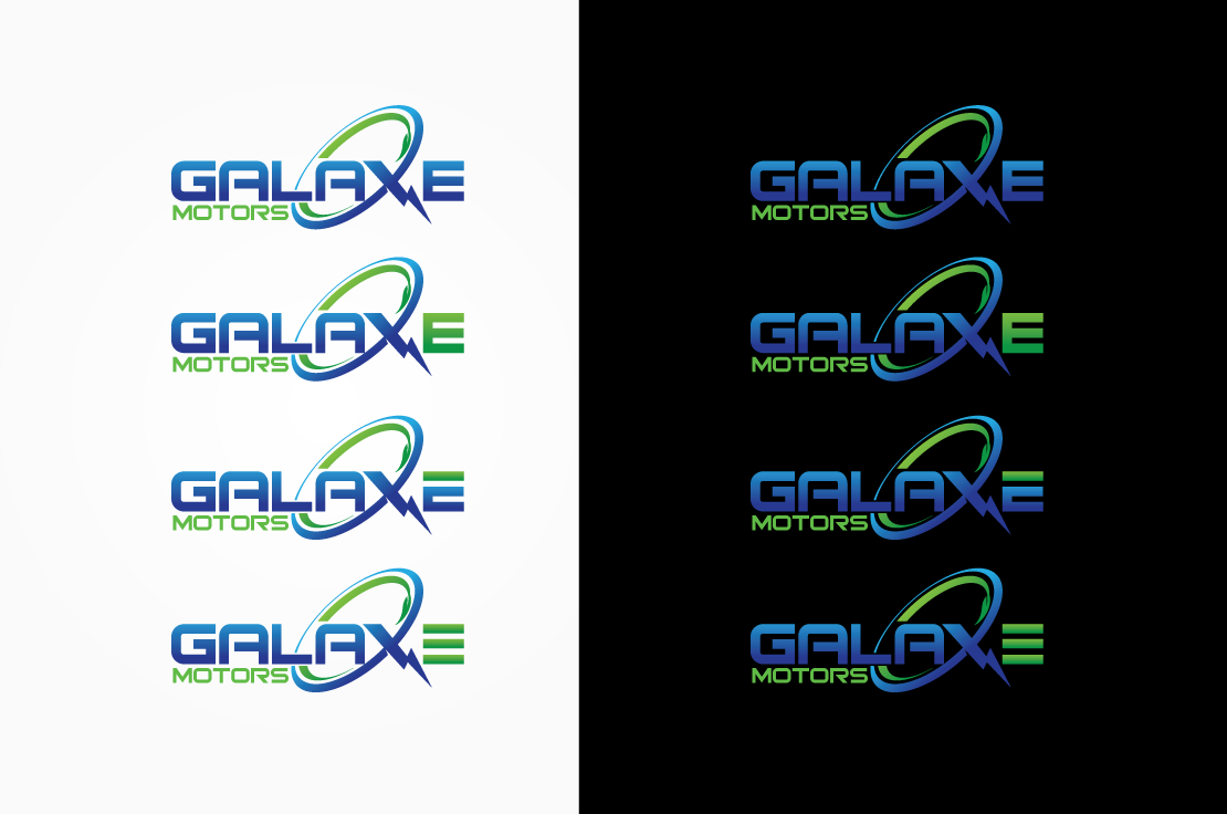 Logo Design by graphicevolution for GalaxE. Motors | Design #26779509