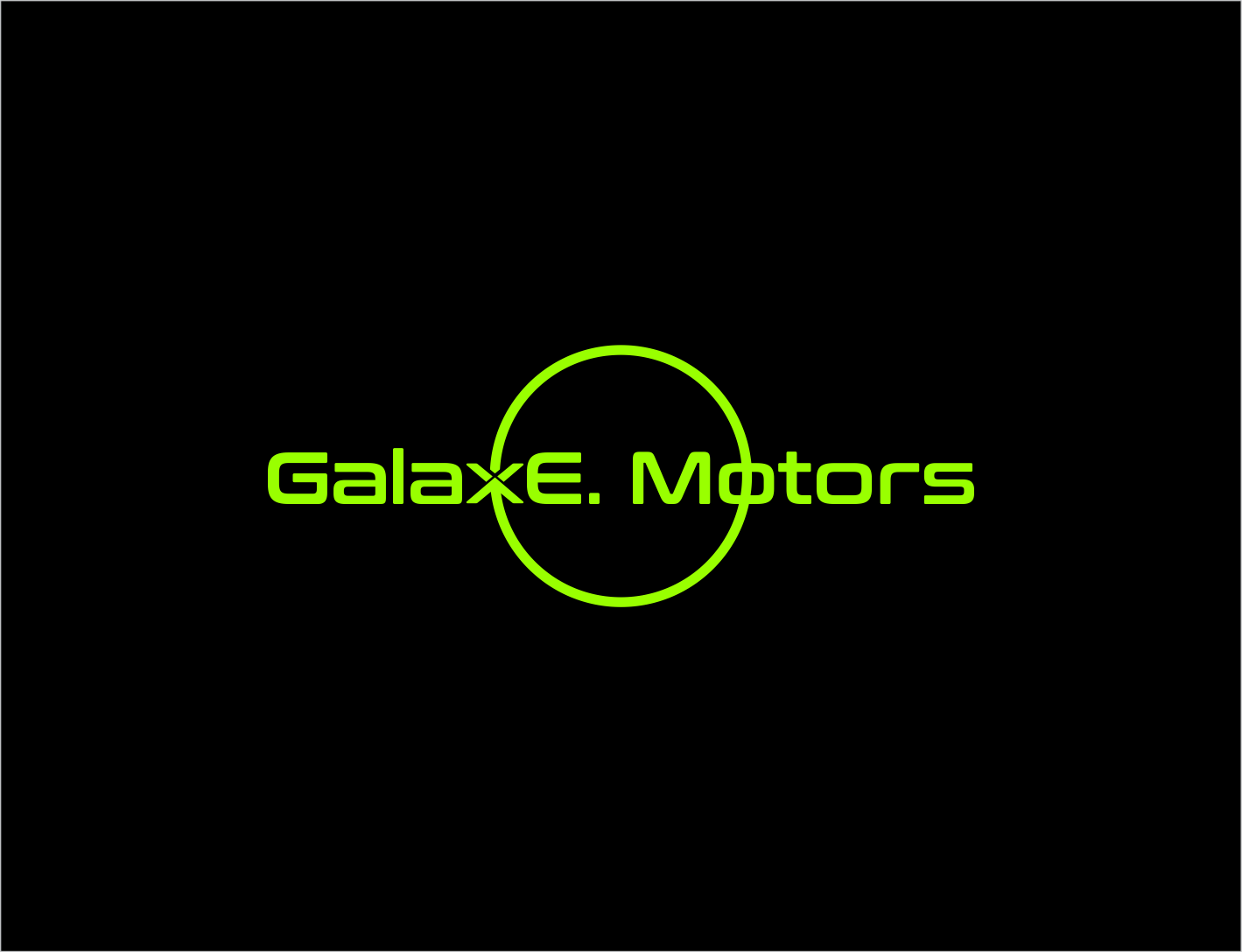 Logo Design by BNdesigner for GalaxE. Motors | Design #26776693
