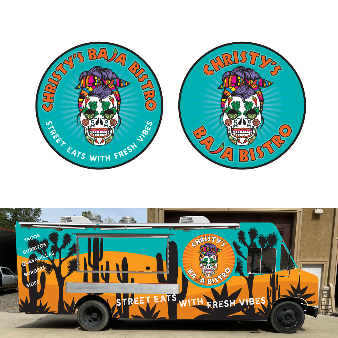 Logo Design by Samantha Ward Design for Christy’s Baja Bistro  | Design #26784593