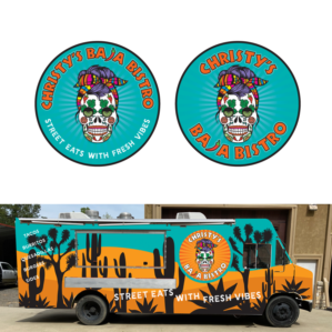 Logo Design by Samantha Ward Design for Christy’s Baja Bistro  | Design: #26784593