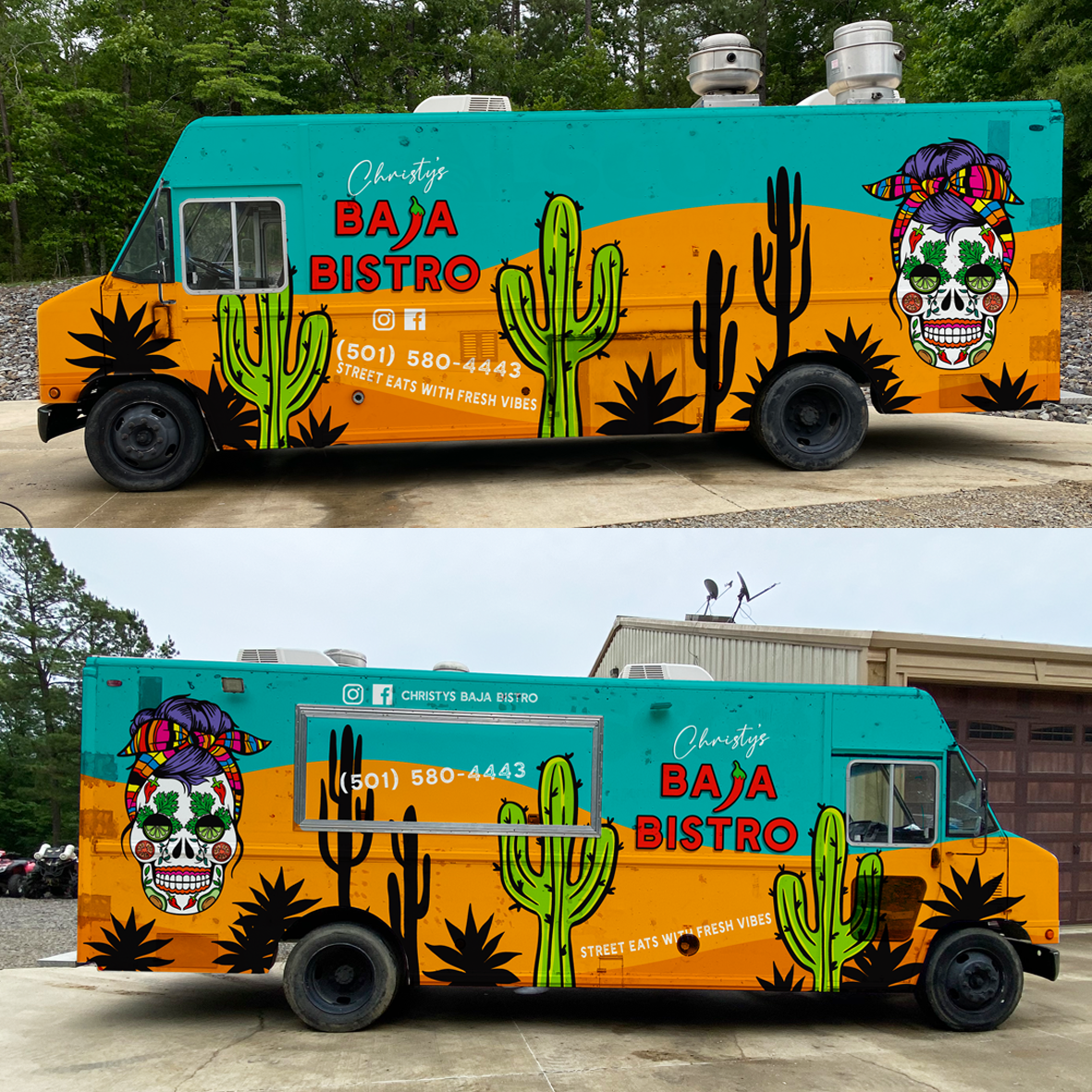 Logo Design by Samantha Ward Design for Christy’s Baja Bistro  | Design: #26792040