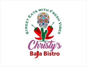 Christy’s Baja Bistro.   “Street Eats with Fresh Vibes” | Logo Design by BNdesigner