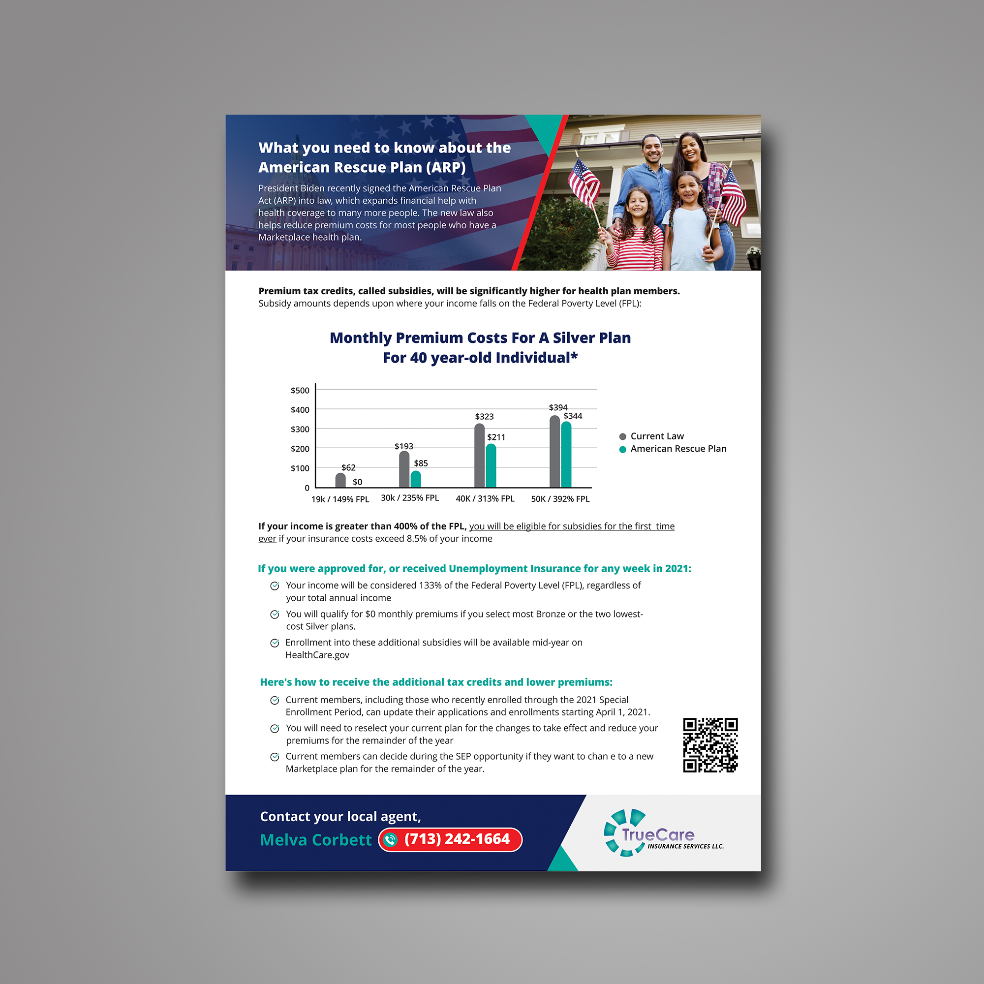 Flyer Design by ecorokerz for TrueCare Insurance Services LLC | Design #26779663