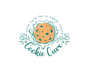 Must include company title "Cookie Cure".  The slogan "A sure cure for a sweet tooth!" | Diseño de Logo por blue eye