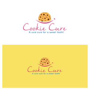 Must include company title "Cookie Cure".  The slogan "A sure cure for a sweet tooth!" | Logo Design by Maxo-Biz