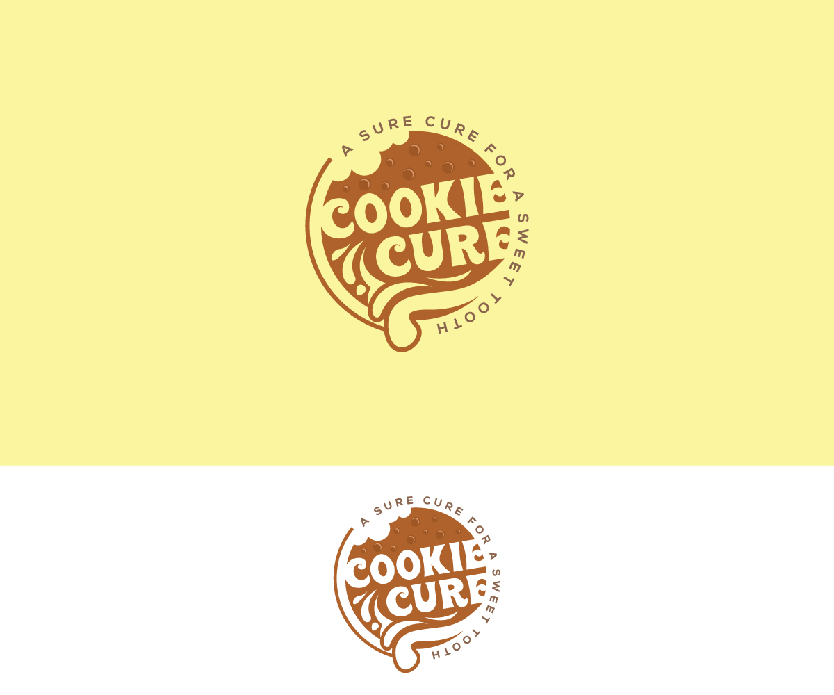 Logo Design by step forward 2 for Cookie Cure | Design #26768184