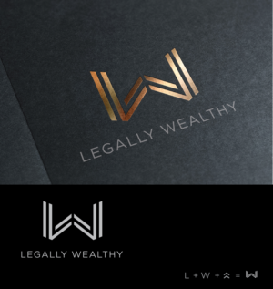 LEGALLY WEALTHY | Logo Design by mariosigncom