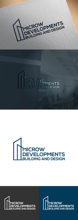 Microw Developments Building and Design | Logo Design by JUEL RANA 525340