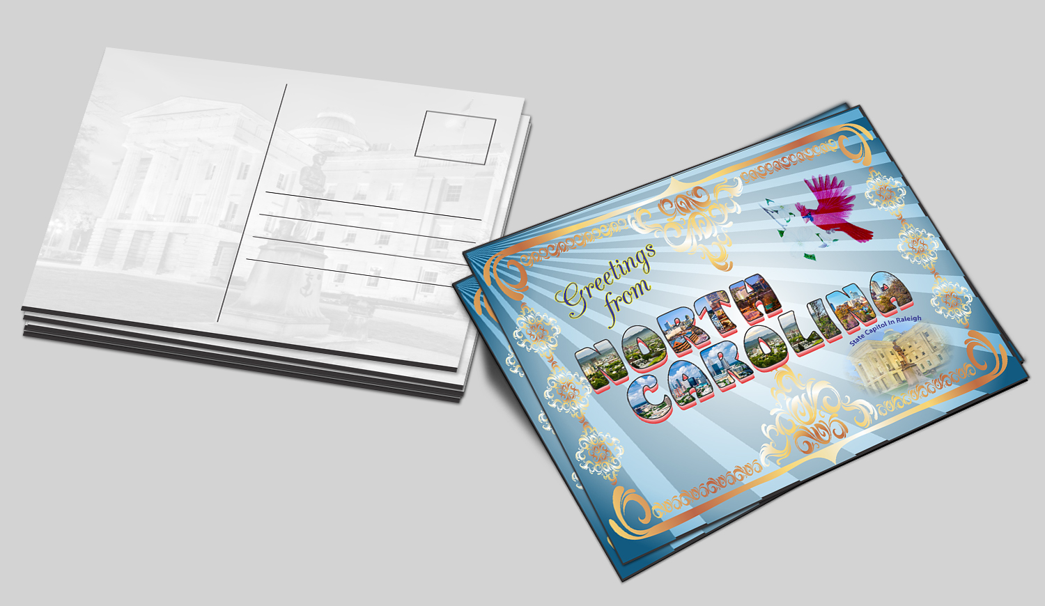 Stationery Design by Petter Goms for Ends of the Earth Treasures | Design #26783660