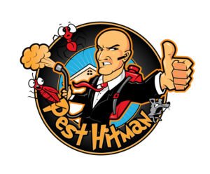 Pest Hitman,  maybe something circular and creative. I want it to start out maybe like a retro young look, | Logo Design by blue eye