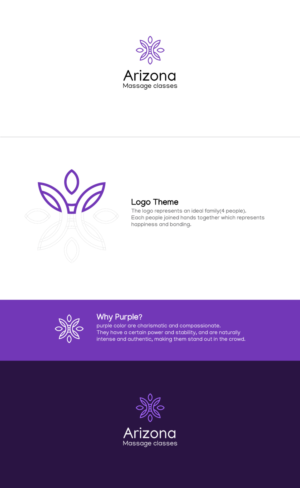 Logo Design by Wolfpencil Designs for Arizona Massage Classes | Design #26776312