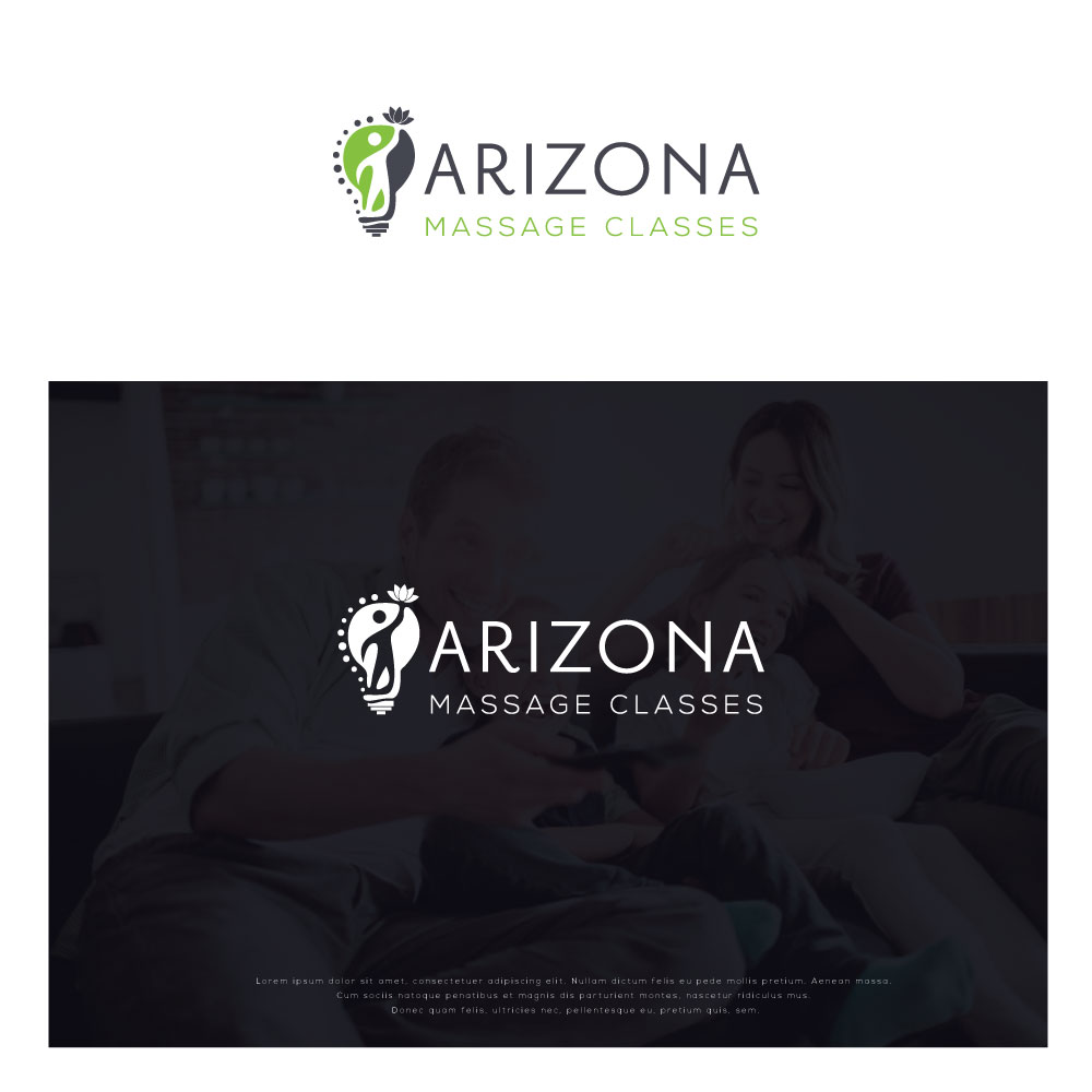 Logo Design by Shairell Mae for Arizona Massage Classes | Design #26771149