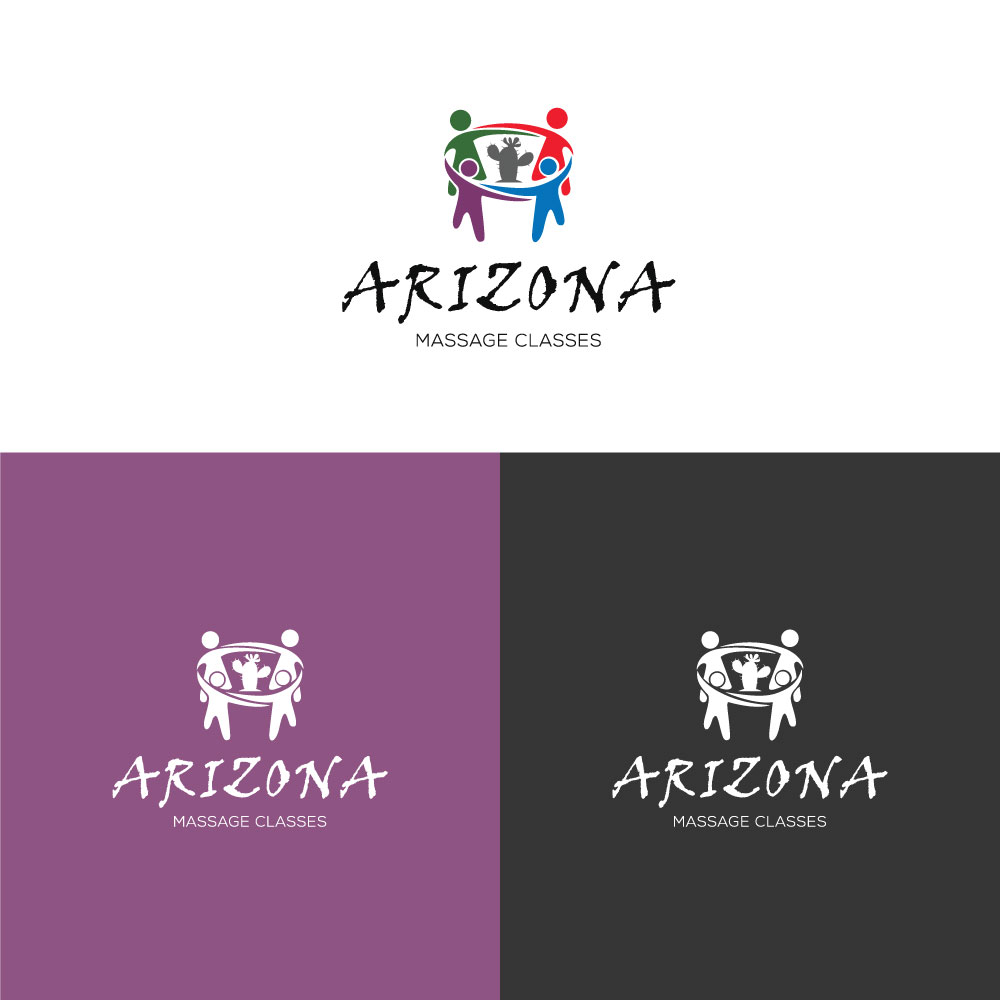 Logo Design by Shairell Mae for Arizona Massage Classes | Design #26780575