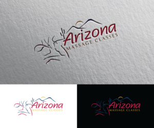 Arizona Massage classes | Logo Design by Iris 3