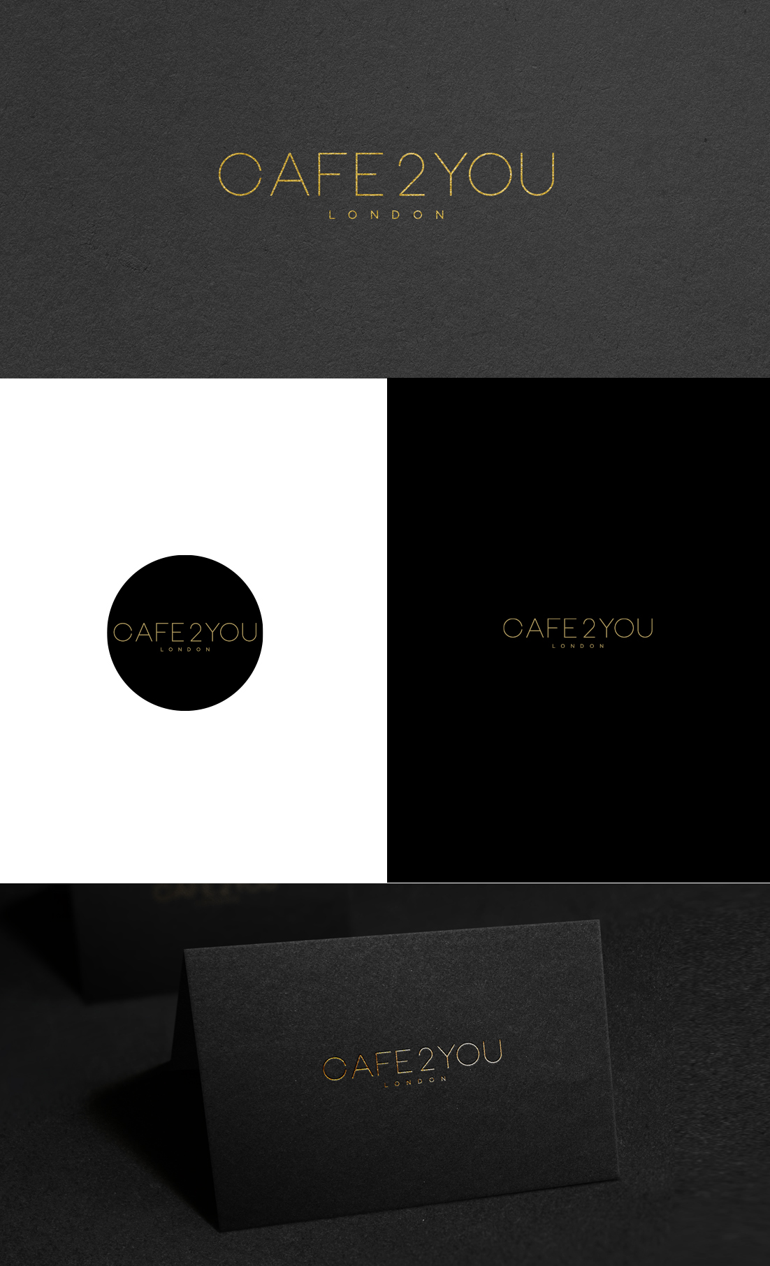 Logo Design by GLDesigns for Cafe2You Limited  | Design #26771337