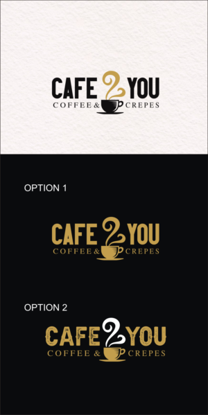 Logo Design by warkaddarshan 2 for Cafe2You Limited  | Design: #26773194