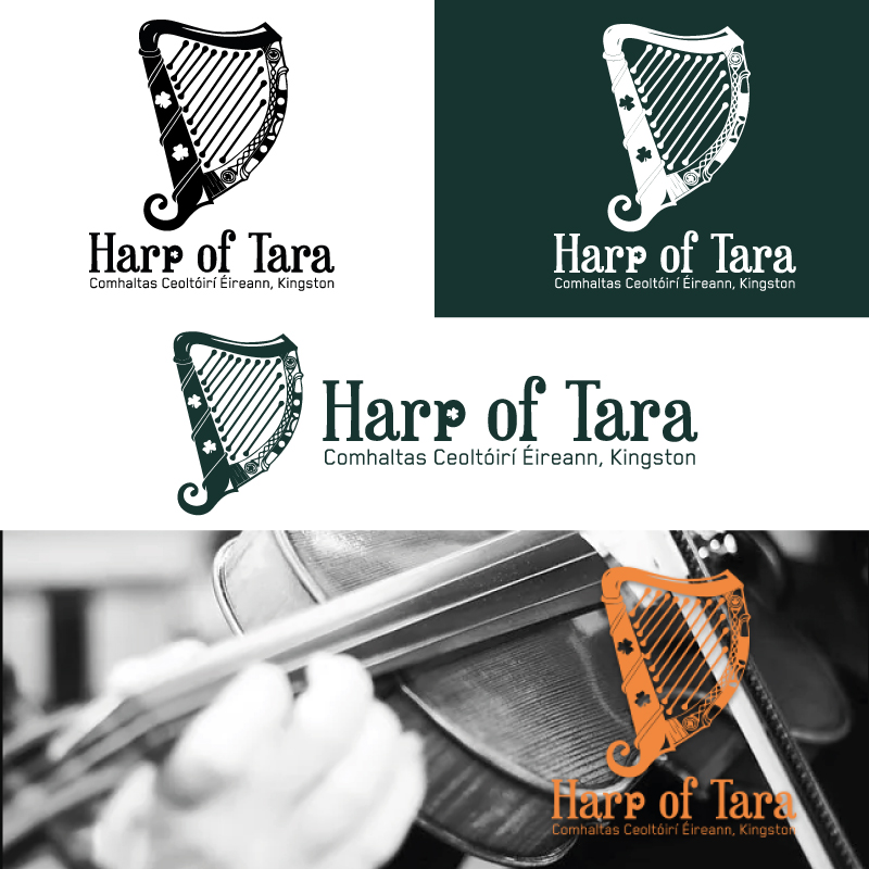 Logo Design by vecaksdesign for Harp of Tara | Design #26771966