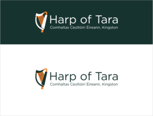 Harp of Tara, Comhaltas Ceoltóirí Éireann, Kingston | Logo Design by BNdesigner