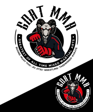 Logo Design by StudioD™ for GOAT MMA | Design: #26791918