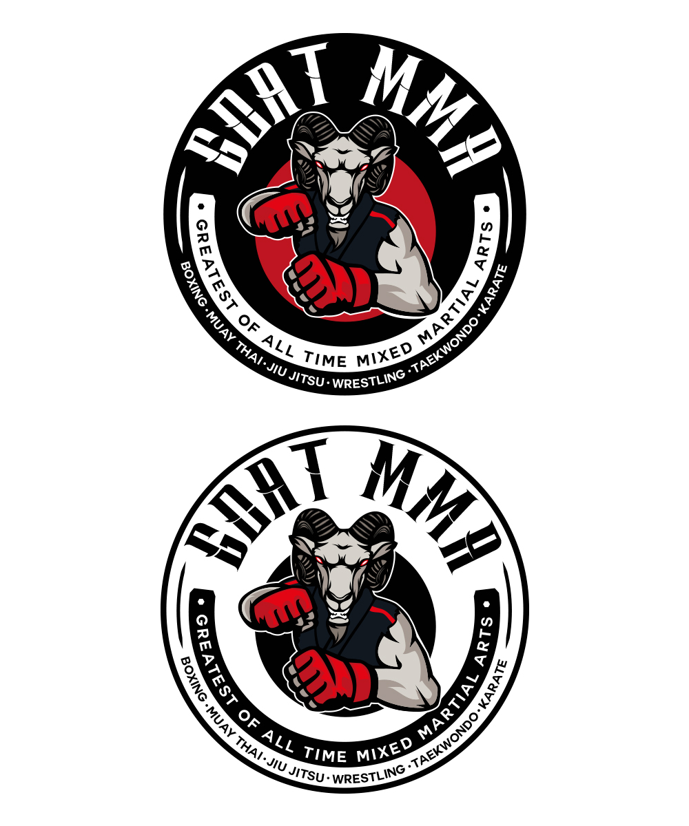Logo Design by StudioD™ for GOAT MMA | Design #26797305