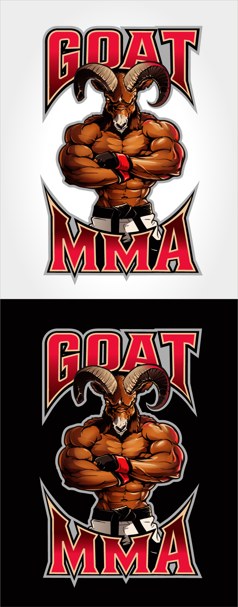Diseño de Logo por Suprakash 3 para GOAT MMA | Diseño #26787802