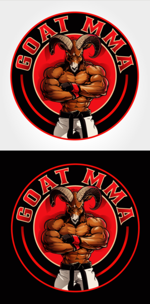 Logo Design by Suprakash 3 for GOAT MMA | Design: #26790442