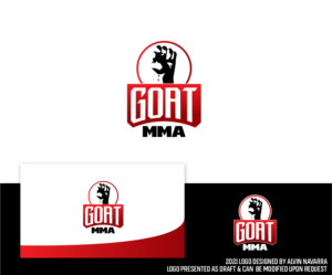 Logo Design by alvinnavarra for GOAT MMA | Design: #26793193