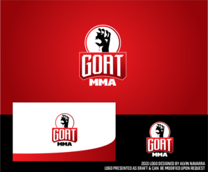 Logo Design by alvinnavarra for GOAT MMA | Design: #26793196