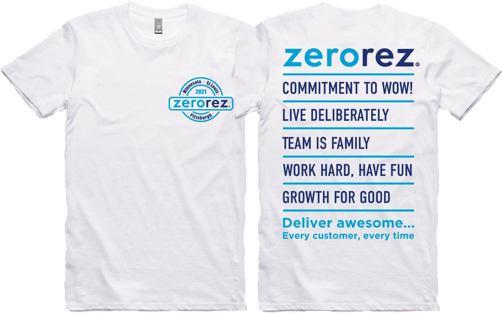 T-shirt Design by Rox Art Design for Zerorez of MN | Design: #26796694