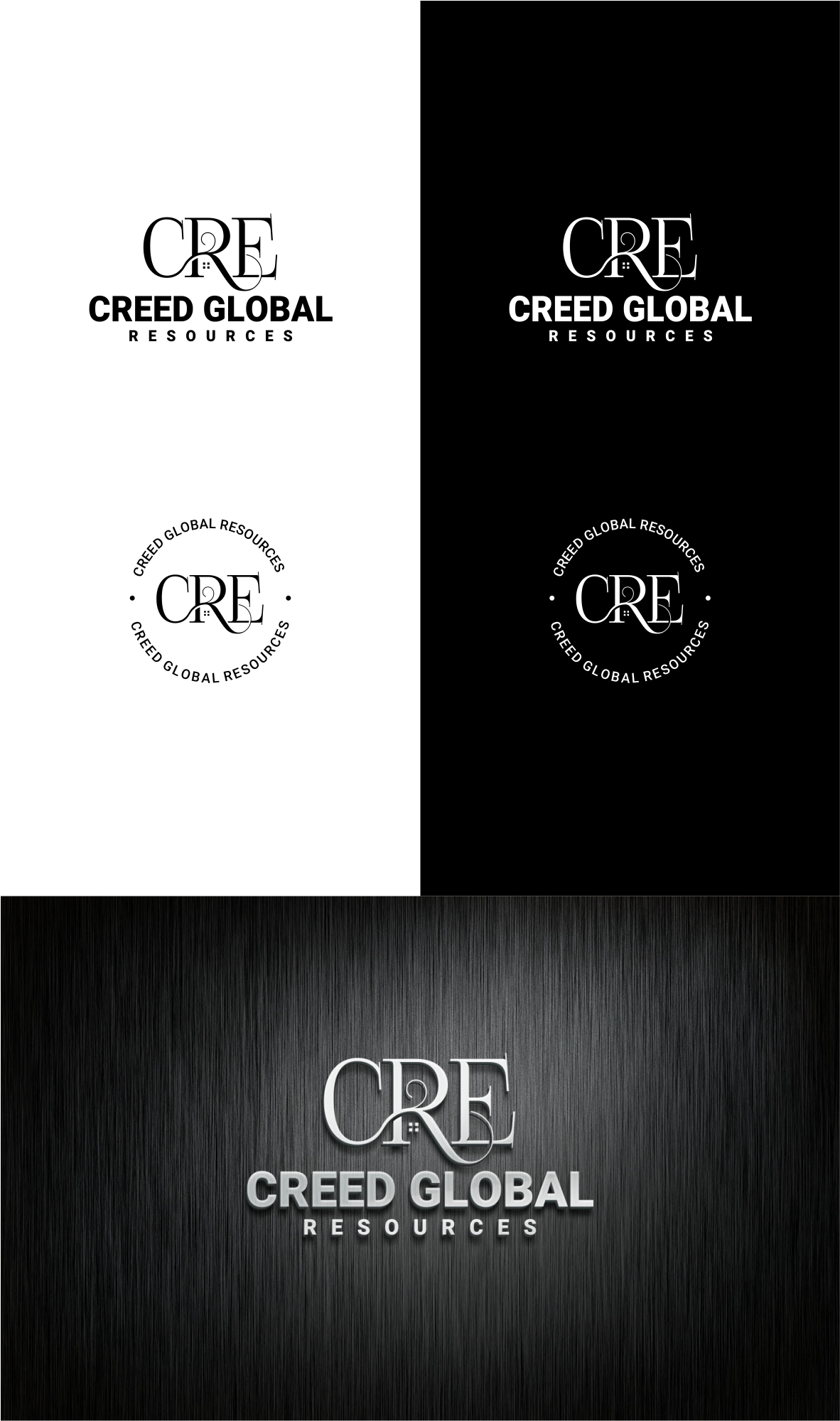 Logo-Design von BlackAngle für Creed Global Resources | Design #26788774