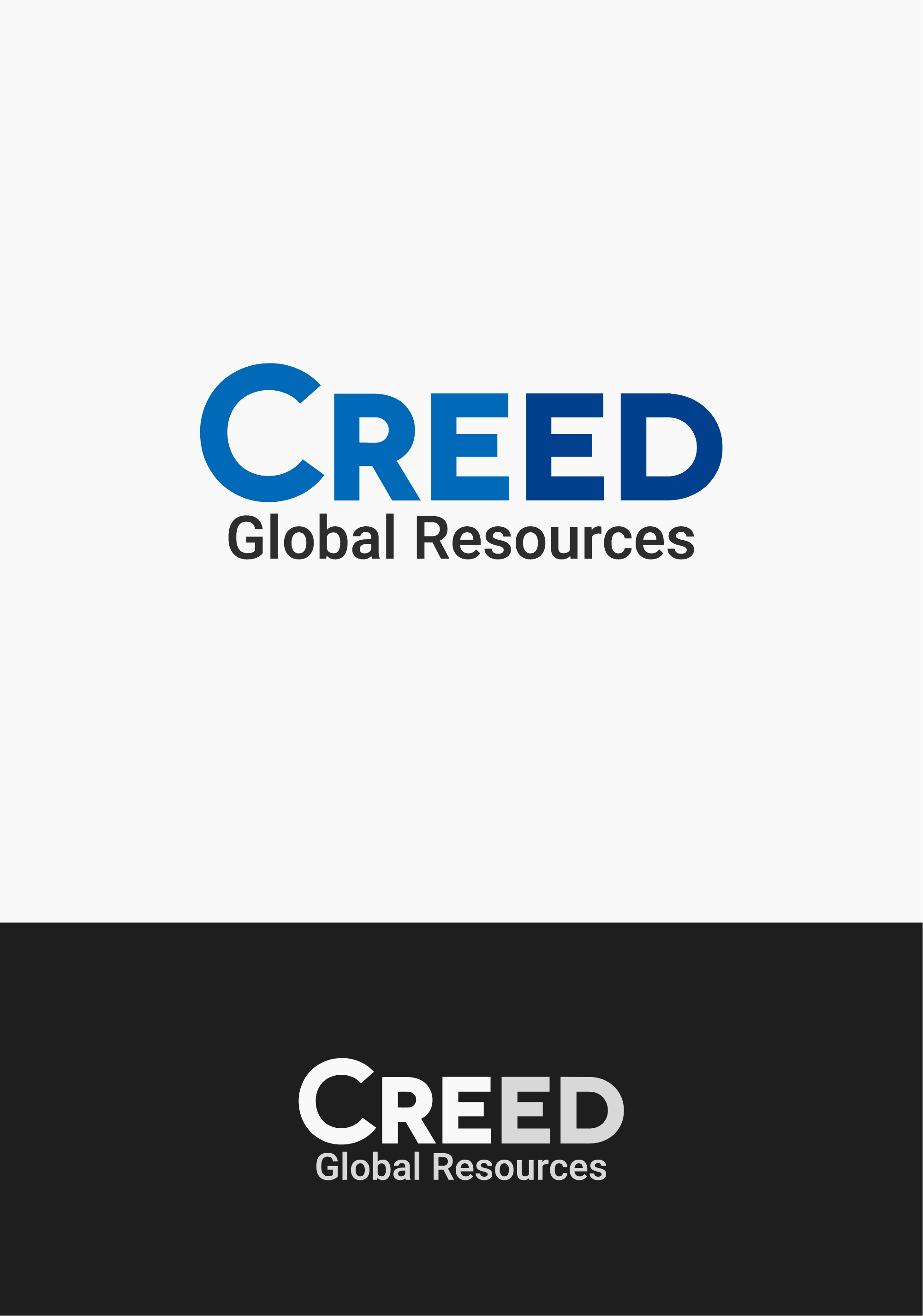 Logo Design by NonNegativeSpace for Creed Global Resources | Design #26777364