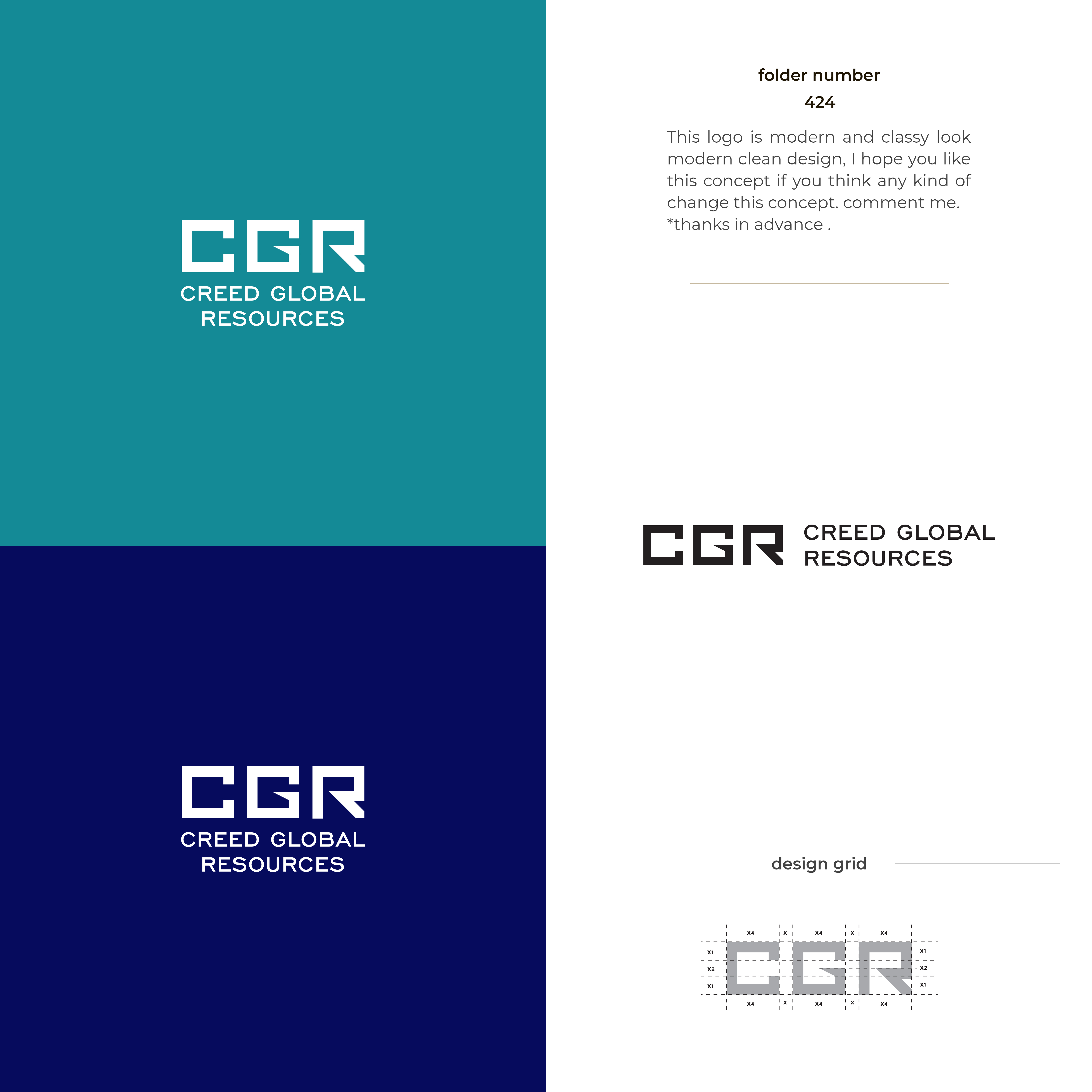 Logo Design by vramar.roy for Creed Global Resources | Design #26772779