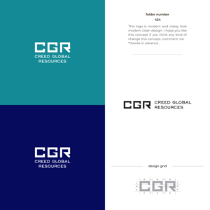 Logo Design by vramar.roy for Creed Global Resources | Design: #26772779
