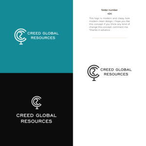 Logo Design by vramar.roy for Creed Global Resources | Design: #26772901