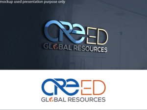 Logo Design by A S design @ for Creed Global Resources | Design: #26786778