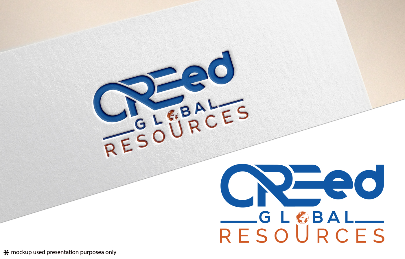 Diseño de Logo por A S design @ para Creed Global Resources | Diseño #26786779