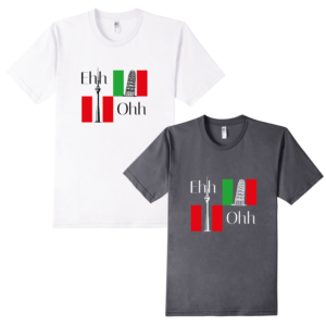 The Italian-Canadian Relations T-Shirt | T-shirt Design by mariosigncom
