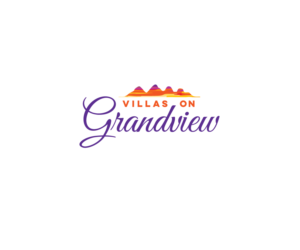 Villas on Grandview | Logo Design by Buck Tornado