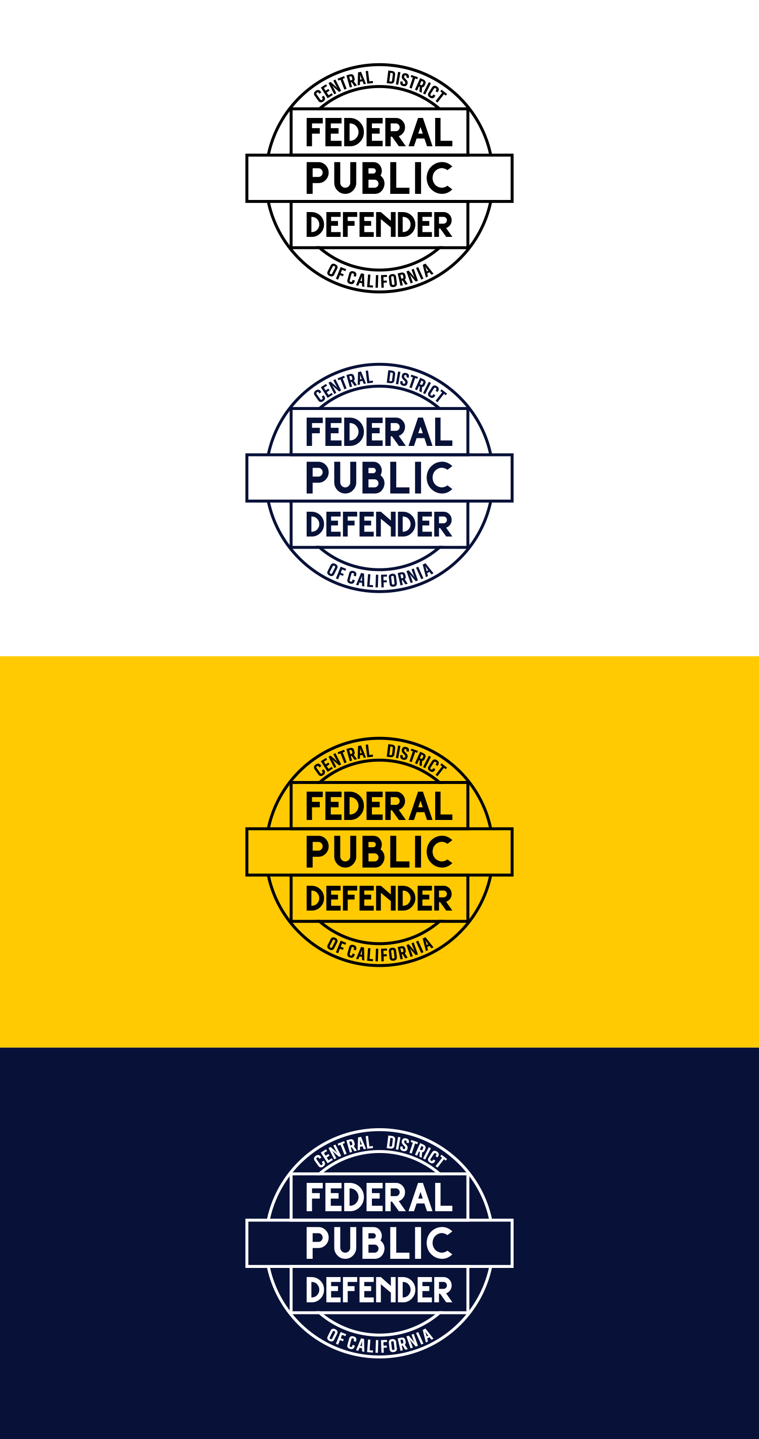 Diseño de Logo por moisesf para Federal Public Defender CDCA | Diseño #26777289
