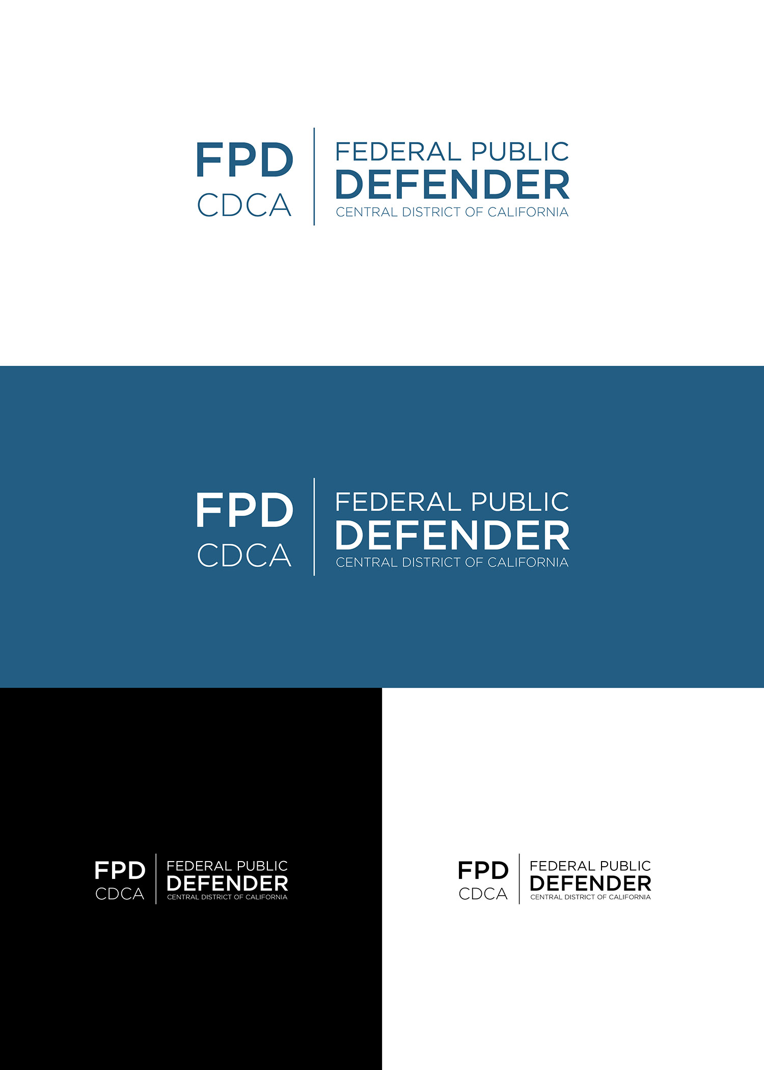 Diseño de Logo por Namita para Federal Public Defender CDCA | Diseño #26781365
