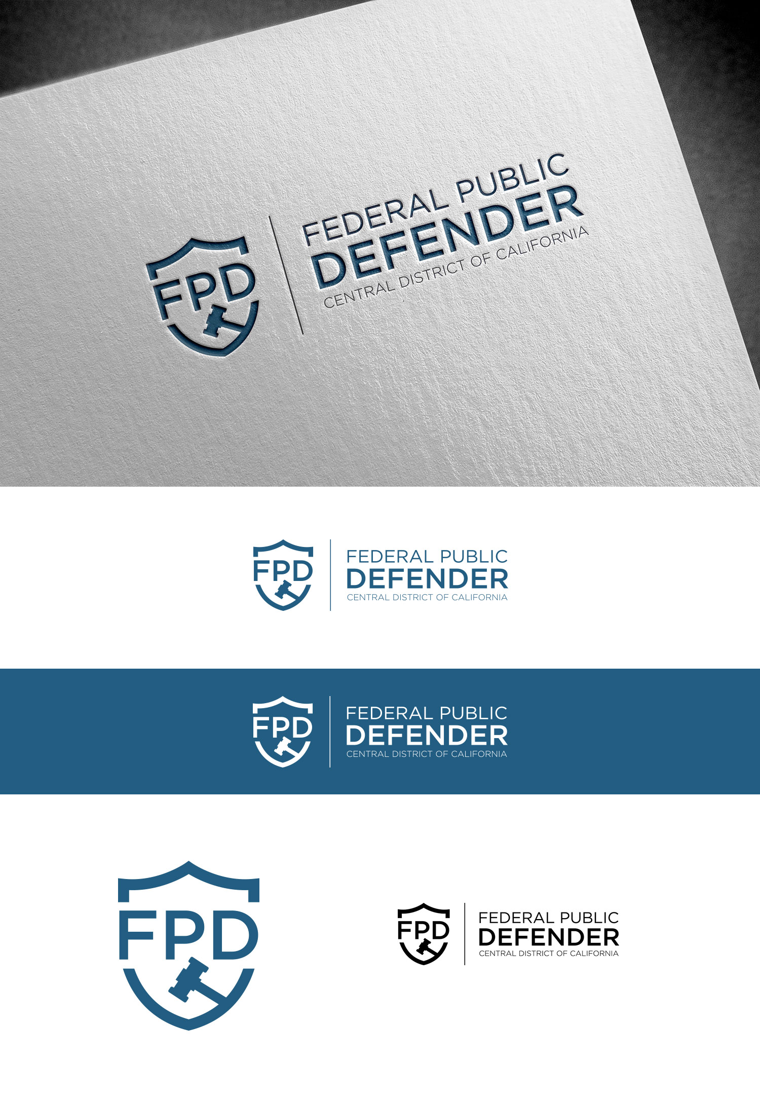 Diseño de Logo por Namita para Federal Public Defender CDCA | Diseño #26783050