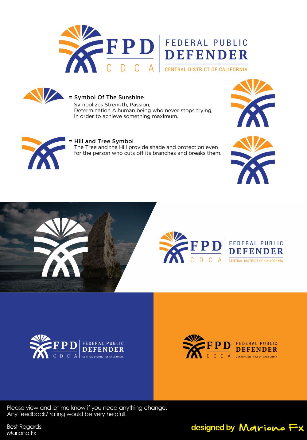 Diseño de Logo por Mariono Fx para Federal Public Defender CDCA | Diseño #26777183