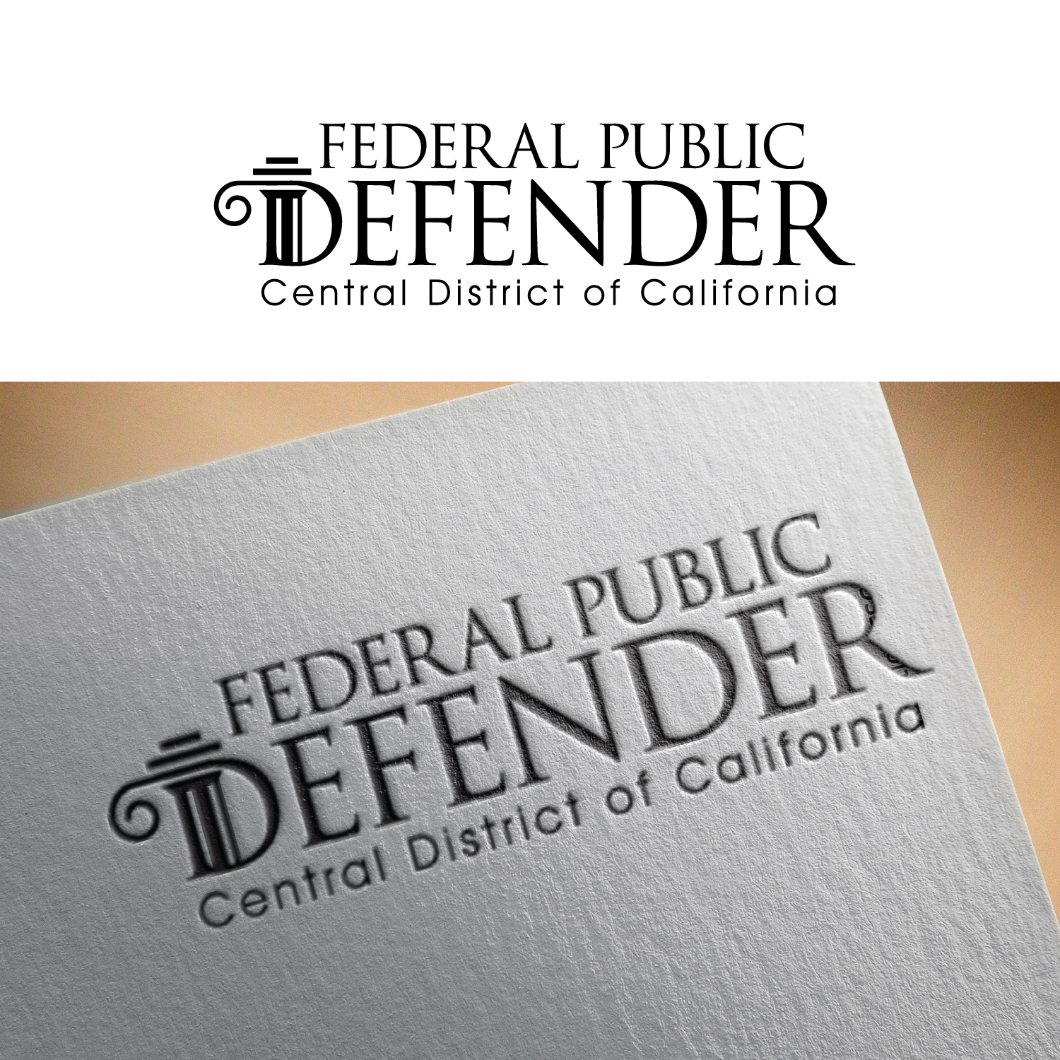 Logo Design by GODDREAMCREATION for Federal Public Defender CDCA | Design #26795567