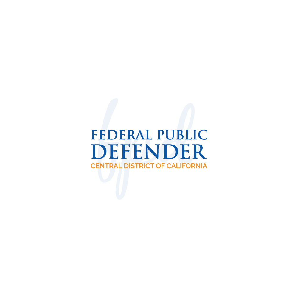 Diseño de Logo por R.design para Federal Public Defender CDCA | Diseño #26773436
