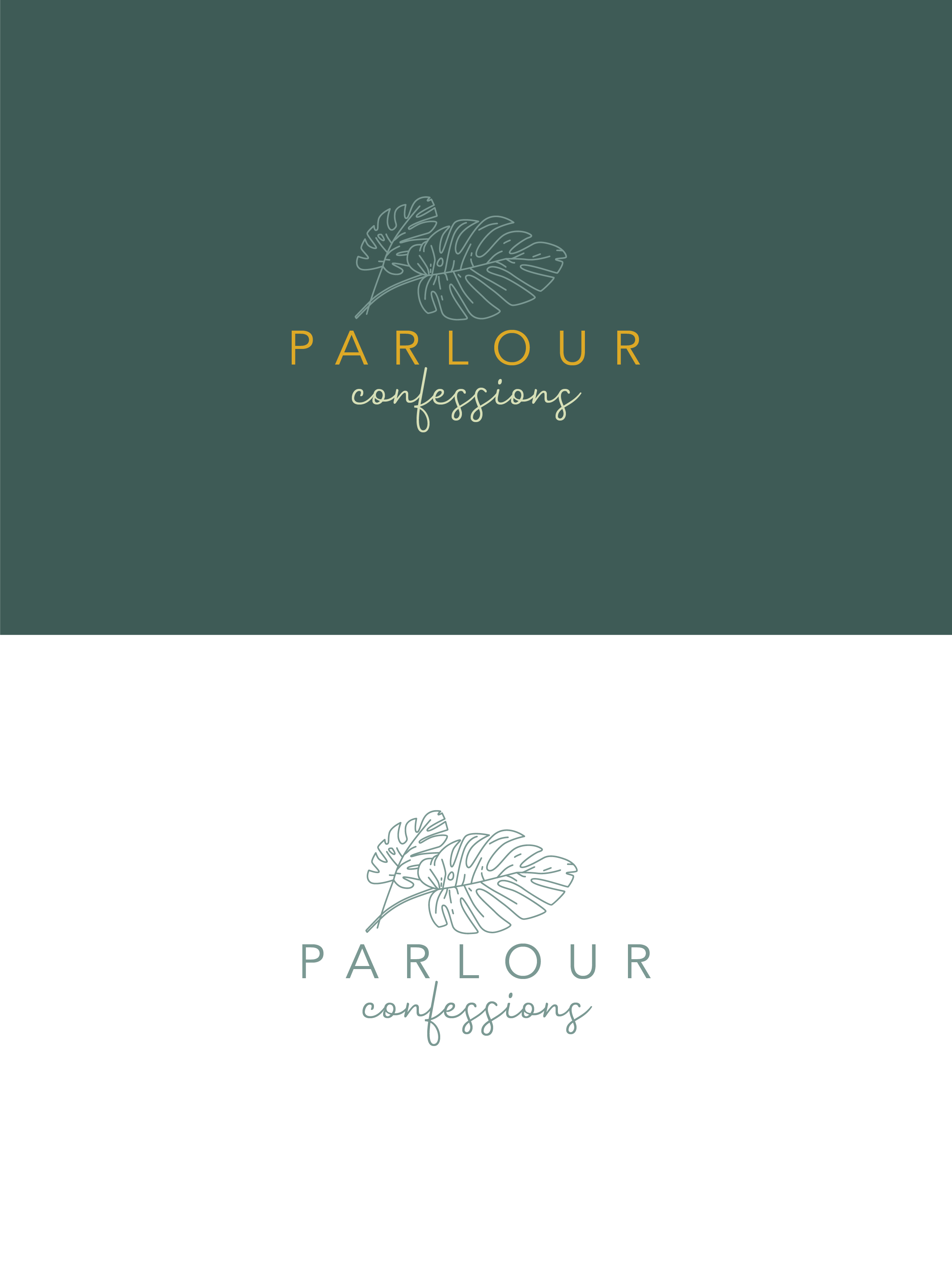 Logo Design by ryenacasi for Parlour Confessions | Design #26774963